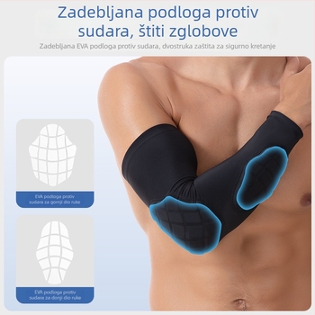 Prozračna, debela zaštita lakta za košarku i outdoor sportove