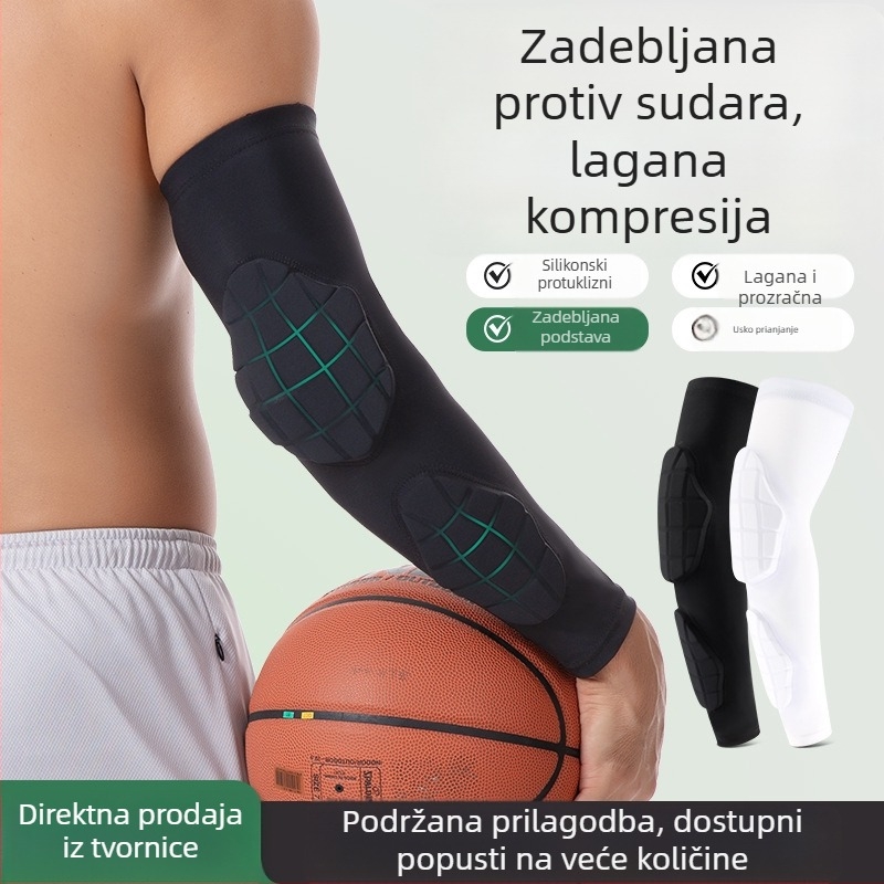 Prozračna, debela zaštita lakta za košarku i outdoor sportove