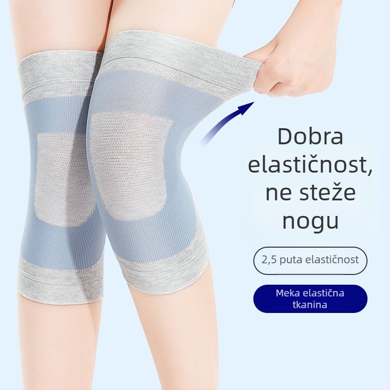 Proljetno-ljetni štitnici za koljena, prozračni, topli, otporni na hladnoću, protuklizni, zaštita koljena, 3D tkanje bez šavova