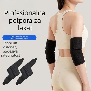 Prozračne zaštitne rukave za podlakticu s zaštitom lakta i šarenim koljenim štitnicima