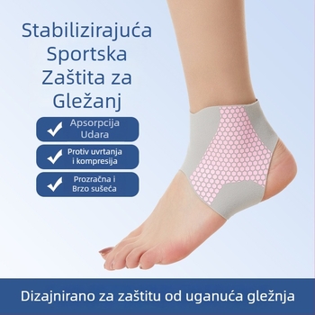 Profesionalna ortoza zgloba gležnja za sport – zaštita od uganuća i stabilizacija za trčanje, nogomet i košarku
