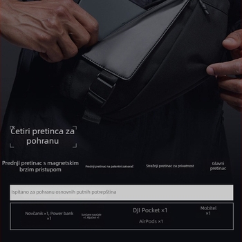 2026 nova funkcionalna muška crossbody torba za vanjska putovanja – mini lagana, za vožnju biciklom i svakodnevnu upotrebu