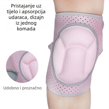 Koljenasti štitnik s debelim pjenastim jastučićem i oklopom u stilu kornjače, zaštita od udara, za rolanje, vožnju biciklom i ples.
