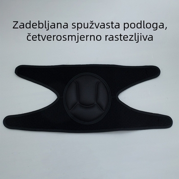Koljenasti štitnik s debelim pjenastim jastučićem i oklopom u stilu kornjače, zaštita od udara, za rolanje, vožnju biciklom i ples.