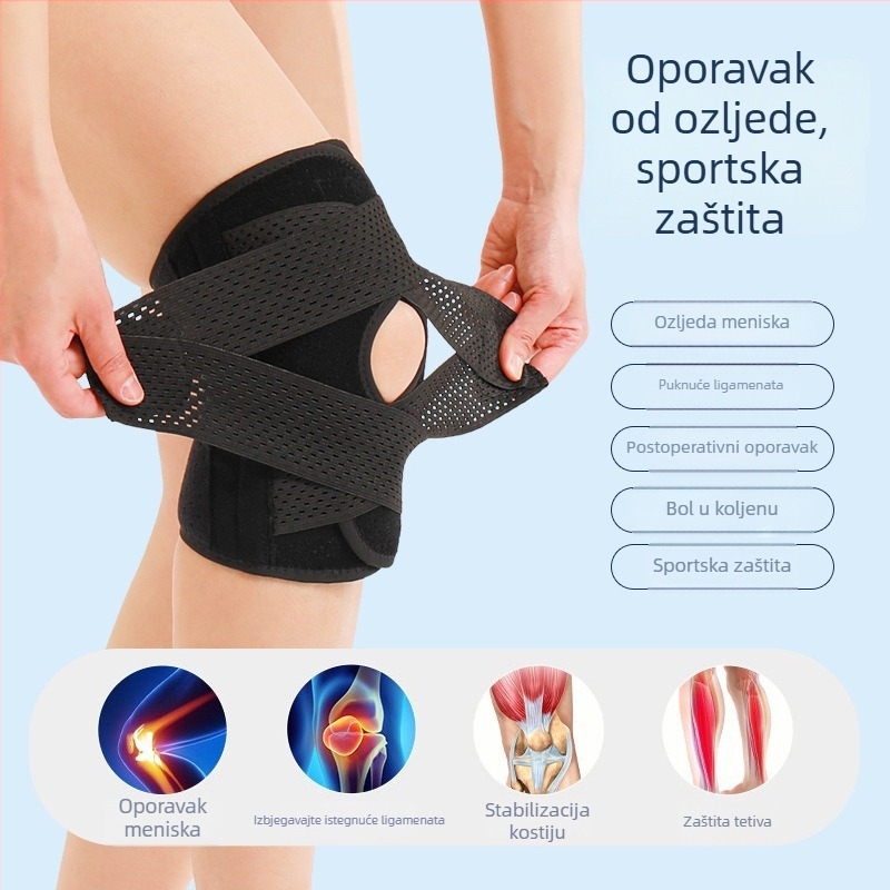 Profesionalni koljeni štitnici za penjanje, planinarenje i košarku; za muškarce i žene; zaštita koljena; prilagođene sportskim potrebama