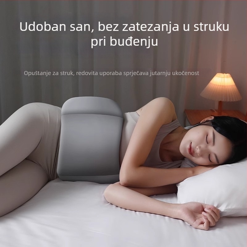 Zhuochen sanjavni pojas s jastukom za donji dio leđa, lumbalna podrška za bolove uz herniu diska, podrška pri ležanju