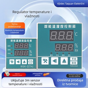Tqidec Taiquan Električni regulator temperature i vlage WSK-Z(TH) TDK0302 Integrirano upravljanje grijjanjem i odvlaživanjem