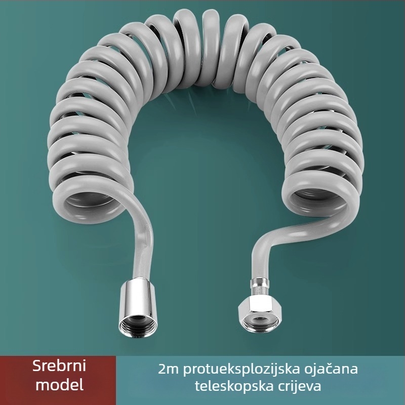 Set tuš za WC od nehrđajućeg čelika — visokotlačni vodeni pištolj za kupaonicu
