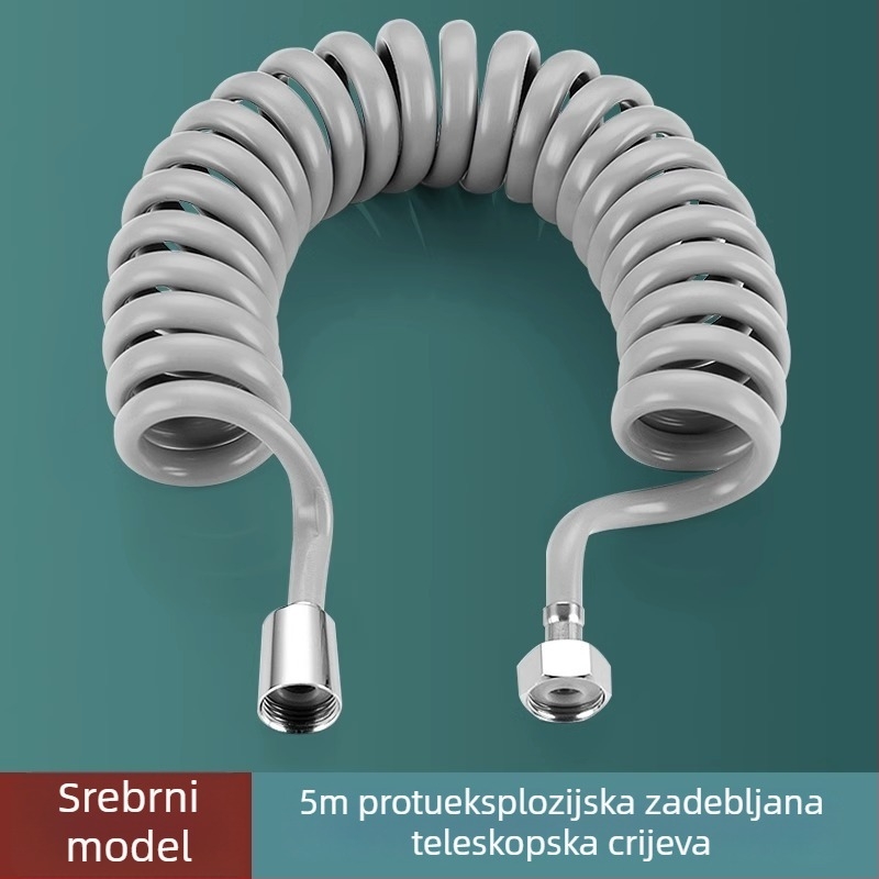 Set tuš za WC od nehrđajućeg čelika — visokotlačni vodeni pištolj za kupaonicu