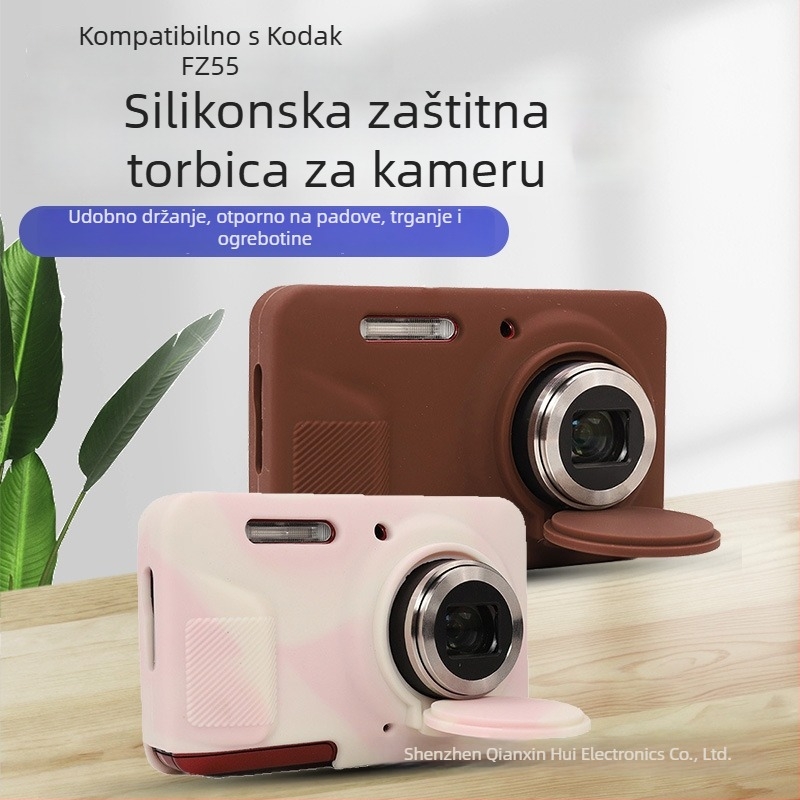Silikonsko zaštitno kućište za Kodak FZ55 – mekano kućište, otpornost na ogrebotine i habanje
