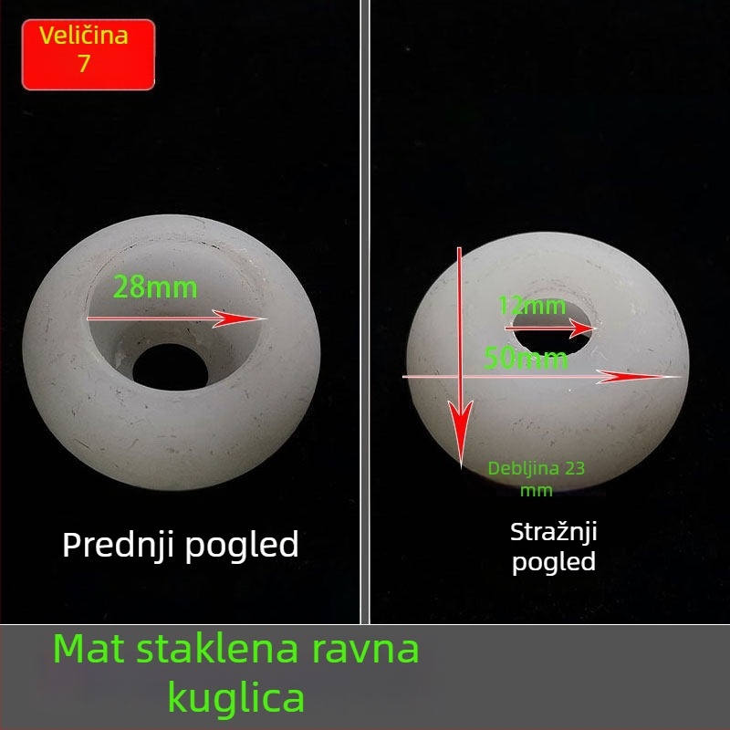 Glava lampe i rameni dio, dekorativna stolna lampa, luster, europski stil svijećnjak lampe s perlicama – dodaci za lampe