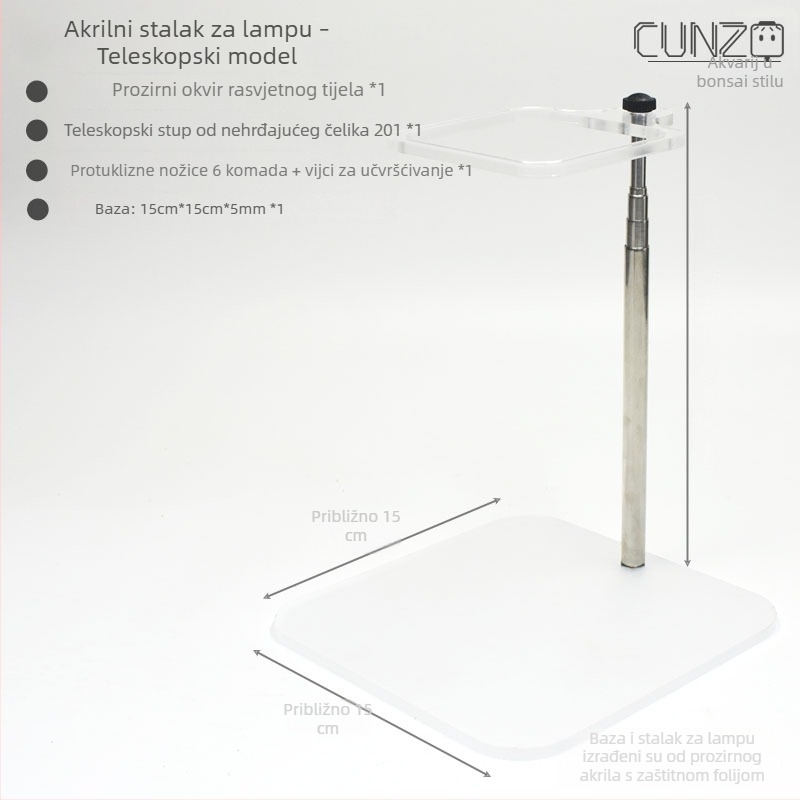 Mini rasvjeta za rast biljaka za bonsaje i mikro pejzaže, LED dodatno osvjetljenje za zelene biljke i sukulente, poboljšanje boja, ventilacija i hlađenje, 5V