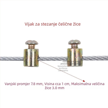Kraj gasnog kabla za motocikle i mini kultivatore