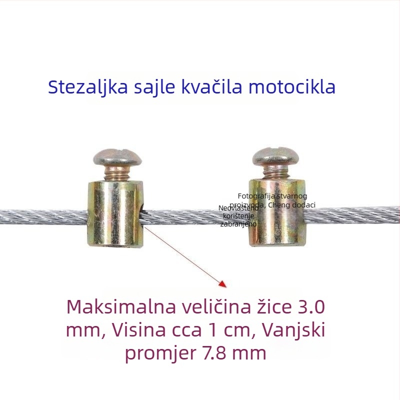 Kraj gasnog kabla za motocikle i mini kultivatore