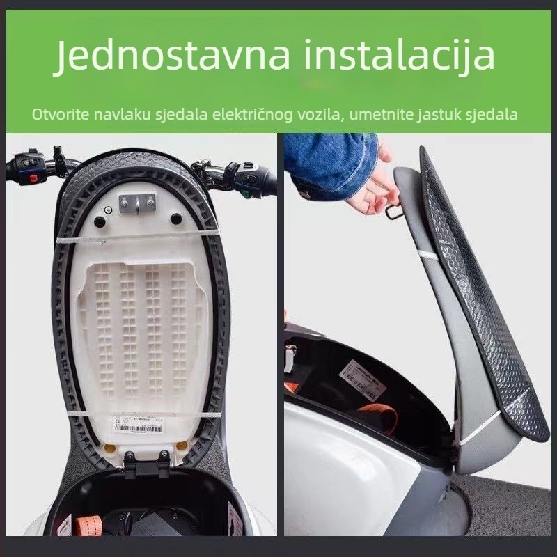 Navlaka za sjedalo za električna vozila i motocikle – vodootporna, prozračna, UV zaštita, toplinska izolacija, univerzalna