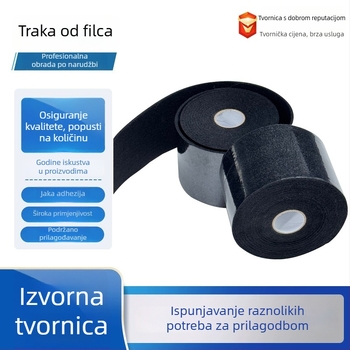 Dvostrano filc traka s jakom adhezijom za izolaciju, dekoraciju automobila i brtvljenje
