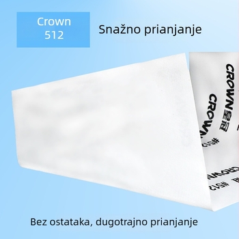CROWN 512 dvostrana ljepljiva traka s jakom adhezijom, ultra tanka, otporna na visoke temperature za metalne i plastične dijelove, automobilska traka