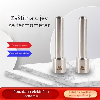 Zaštitna cijev za termometar, bi-metalni termometar zaštitna cijev i zaštitna cijev s flanšom