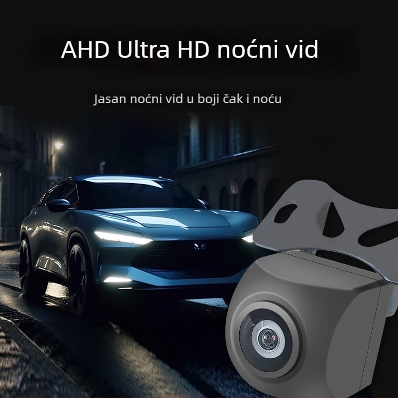 AHD 720p kamera za stražnji pogled automobila, vanjska vodootporna, StarLight noćni vid, kamera za vožnju unatrag