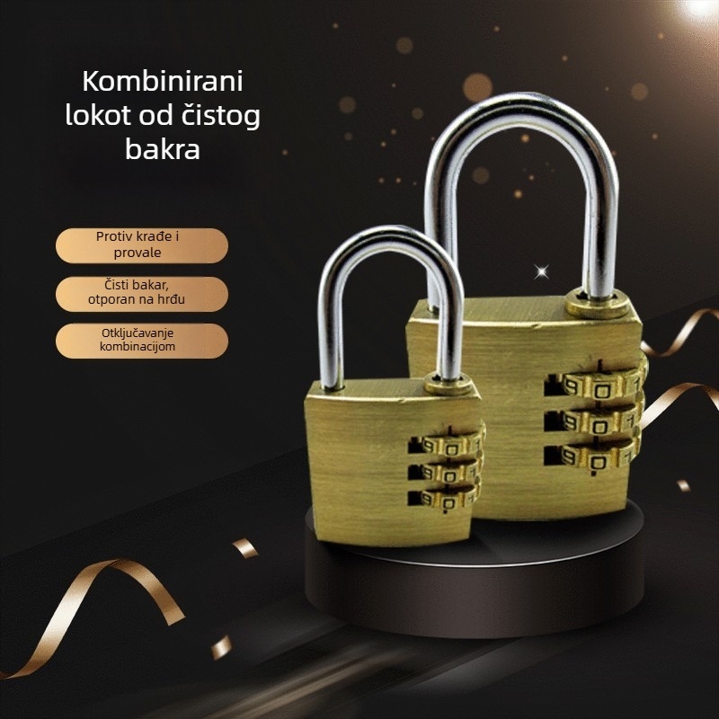 Bakrena kombinacijska brava za vrata i prozore MG303 77 g