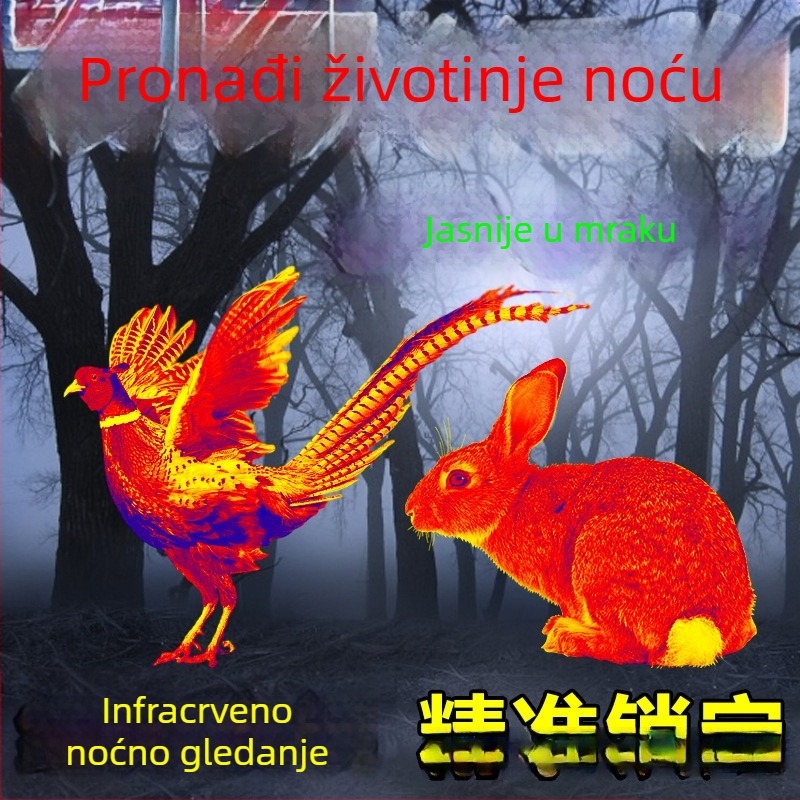 HD infracrveni noćni vizir za promatranje ptica, termalni imager za pametni telefon, oprema za boravak na otvorenom