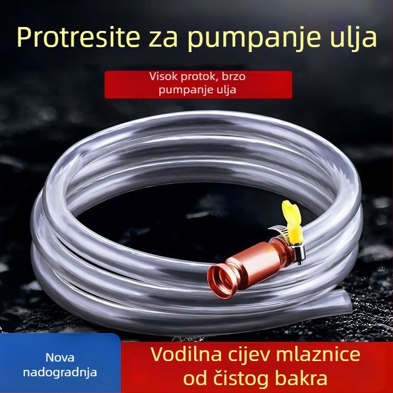 Ručni samopodizni ekstraktor ulja i vode s bakrenom cijevi za ureju, za dizelske kamione