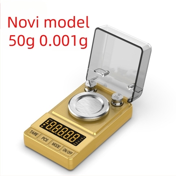 Visoko precizna vaga za nakit, 0,001 g, s težinama, kompaktna elektronička vaga