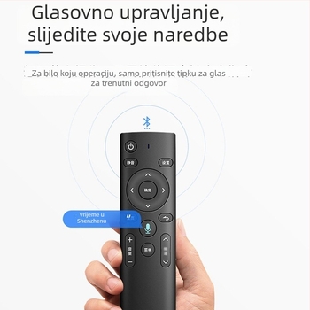 Inteligentna bežična Wi‑Fi TV kutija, 4K mrežni set‑top box s prikazom zaslona, pogodna za multimediju
