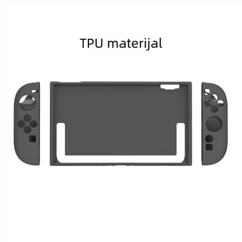 Oakcase zaštitna futrola Switch 2 s mat TPU-om, podijeljeni dizajn, potpuno pokriće, mekani kućište i pribor za ručice