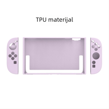 Oakcase zaštitna futrola Switch 2 s mat TPU-om, podijeljeni dizajn, potpuno pokriće, mekani kućište i pribor za ručice