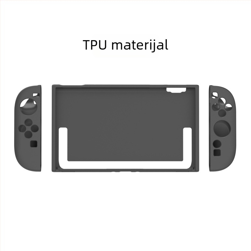 Oakcase zaštitna futrola Switch 2 s mat TPU-om, podijeljeni dizajn, potpuno pokriće, mekani kućište i pribor za ručice