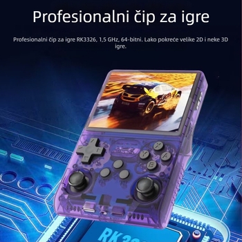 R40S Pro Prijenosna Ručna Konzola za Retro Arkadne Igre, Otvorenog Koda, Nostalgijska Mini