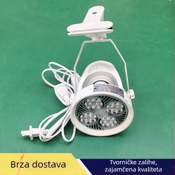 LED klip reflektor, ultrajasan za vjenčane fotografije, kristalno osvjetljenje za izložbe i noćna tržišta, priključak na struju