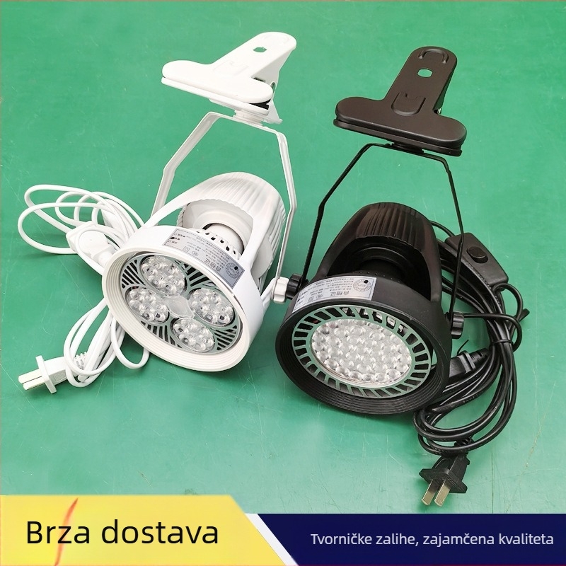 LED klip reflektor, ultrajasan za vjenčane fotografije, kristalno osvjetljenje za izložbe i noćna tržišta, priključak na struju