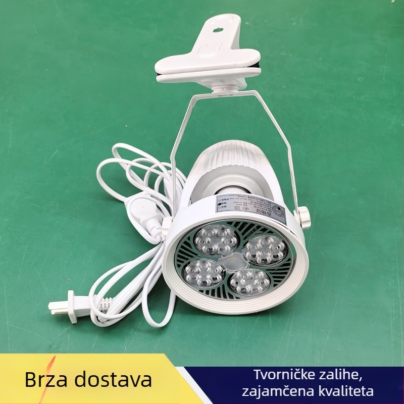 LED klip reflektor, ultrajasan za vjenčane fotografije, kristalno osvjetljenje za izložbe i noćna tržišta, priključak na struju