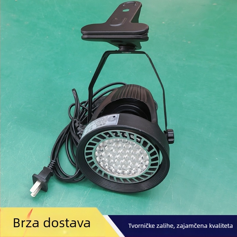 LED klip reflektor, ultrajasan za vjenčane fotografije, kristalno osvjetljenje za izložbe i noćna tržišta, priključak na struju
