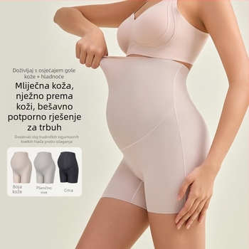 Trudničke tajice s visokim strukom, podrška trbuha, lagane, prozračne, podizanje stražnjice