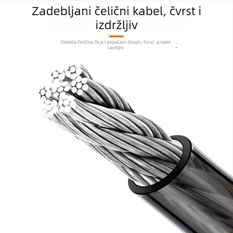 Zamka za planinski bicikl s kodnim mehanizmom protiv krađe, prenosni čelični kabel za električne bicikle, dodaci za bicikl