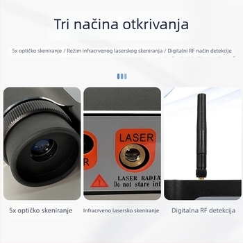 DS318 CS331 Višenamjenski detektor signala s infracrvenim skeniranjem i kamerom za lociranje