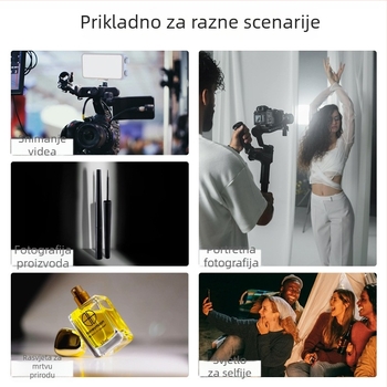 40W džepno svjetlo visoke snage, prenosno RGB dopunsko svjetlo za fotografiju na otvorenom i prijenos uživo