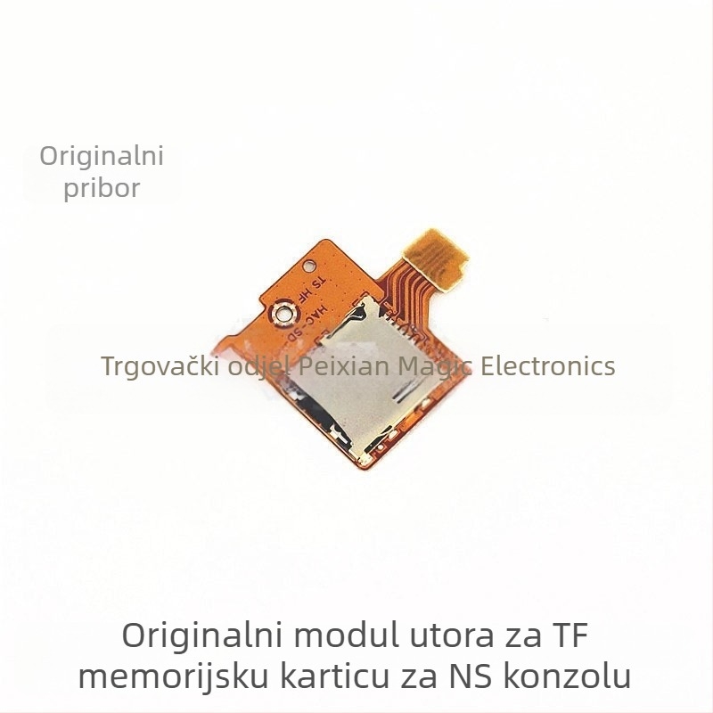 Dijelovi za popravak Nintendo Switch - utora za TF karticu i utora za Micro SD karticu - izvorno demontirani dijelovi