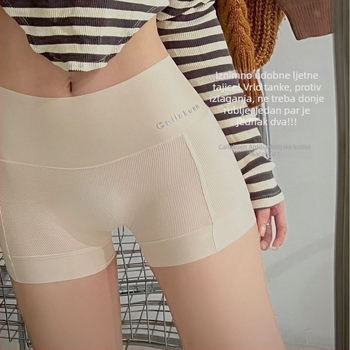 Ljetne ženske hlače od Ice Silk – 2-u-1 legice i šorcevi, lagane, neprozirne, velika veličina