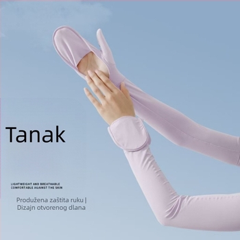 Ženski UV zaštitni rukavi od Ice Silk, dugi, s potpunim pokrivanjem prstiju, za vožnju i biciklizam