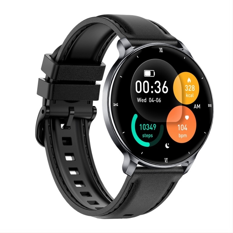HT39 pametni sat s mjerenjem otkucaja srca, praćenjem sna, Bluetooth pozivima, glasovnim asistentom, HD zaslonom, sportski sat za par