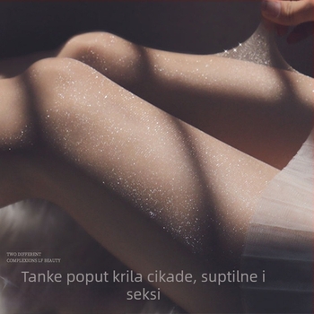 Perla sjajne ultra-tanke ljetne tajice, otporne na zapetljavanje, prozirne i nevidljive