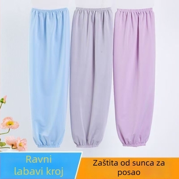 Narukavnice za zaštitu od sunca od ledene svile, plus veličina, unisex, ljeto, duge, široke, prozračne, ultra tanke