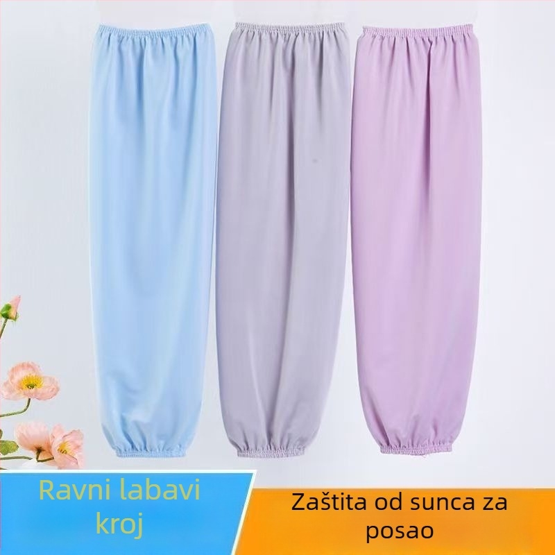 Narukavnice za zaštitu od sunca od ledene svile, plus veličina, unisex, ljeto, duge, široke, prozračne, ultra tanke