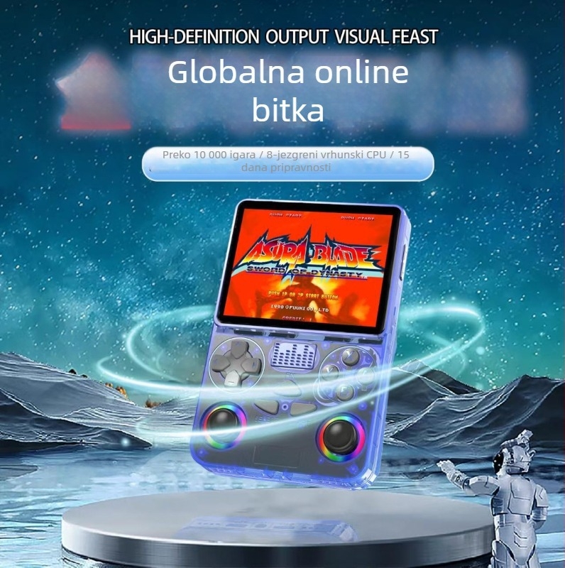 Global Battle Android prijenosna konzola za igre, PSP-stil retro arkada, J36 Ultra Cross