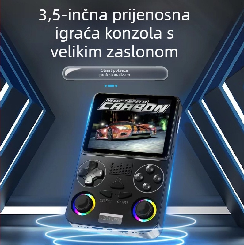Global Battle Android prijenosna konzola za igre, PSP-stil retro arkada, J36 Ultra Cross