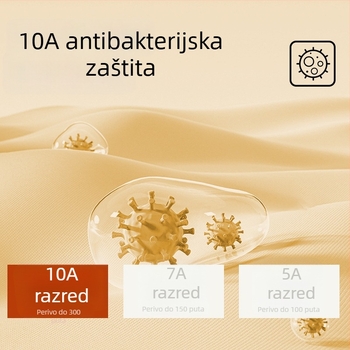 Derong termalni komplet donjeg rublja, antibakterijski, s fleksom, debeo, jesen-zima, unisex, bezšivni, s grijanom ovratnikom, gornji dio i donji dio
